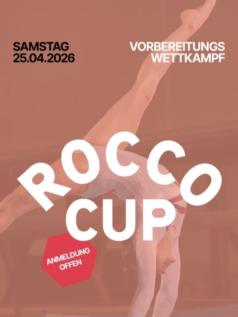 Meld dich jetzt für dä Rocco-Cup ah! Dä perfekti Vorbereitigswettkampf, das Johr wieder mit Aerobic und Gymnastik!🙌🏻🥳😎 Infos uf üsere Homepage oder bim @stvroggwil 😉
#vorbereitigswettkampf#chumdochau#turnsaison26#stvsommeri