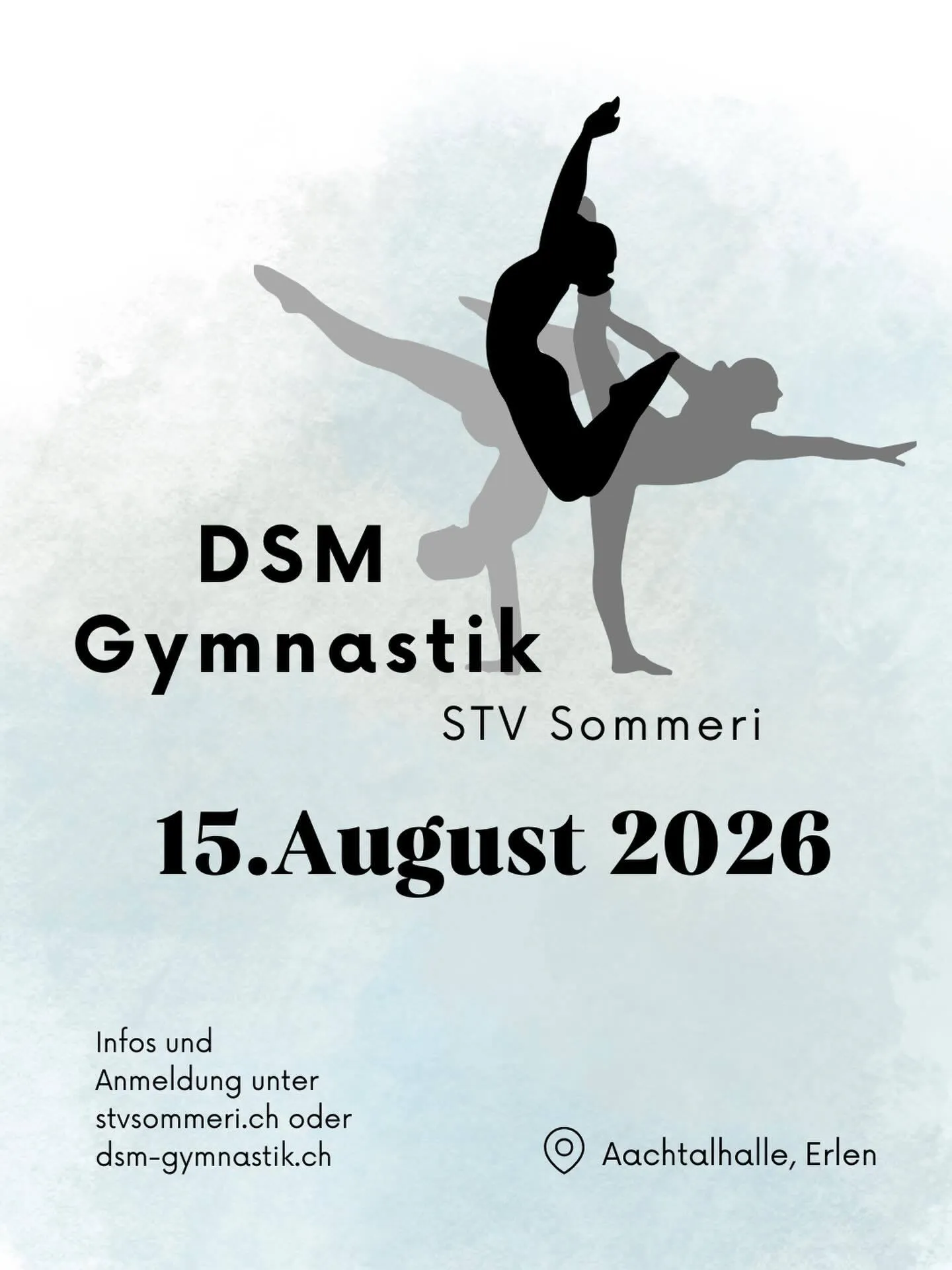 Am 15. August dörfed mir die diesjöhrig Dütschschwizermeisterschafte i dä Gymnastik durefüehre!🥳🤩 Dä Qualifikationswettkampf für dSchwiizermeisterschafte bringt beiidruckendi Choreografie und Präzision uf Erlä id Aachtalhalle.👯🏼‍♀️

Mir freued üs, Turnerinne und Turner us dä Dütschschwiiz bi üs Willkomme z‘heissä und zäme es sportlichs Highlight dörfe z‘erläbe!🙌🏻 sAmeldetool isch bereits offä und du findsch dä Link uf üsere Homepage oder direkt uf dä Homepage vom Dütschschwiizer Gymnastikverein.

Mir freued üs uf eu!😉😎

#gymnastik#chumdochau#quali#dsm#erlen
